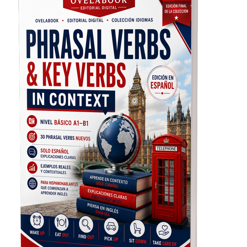 Phrasal verbs en inglés con ejemplos - Ovelabook