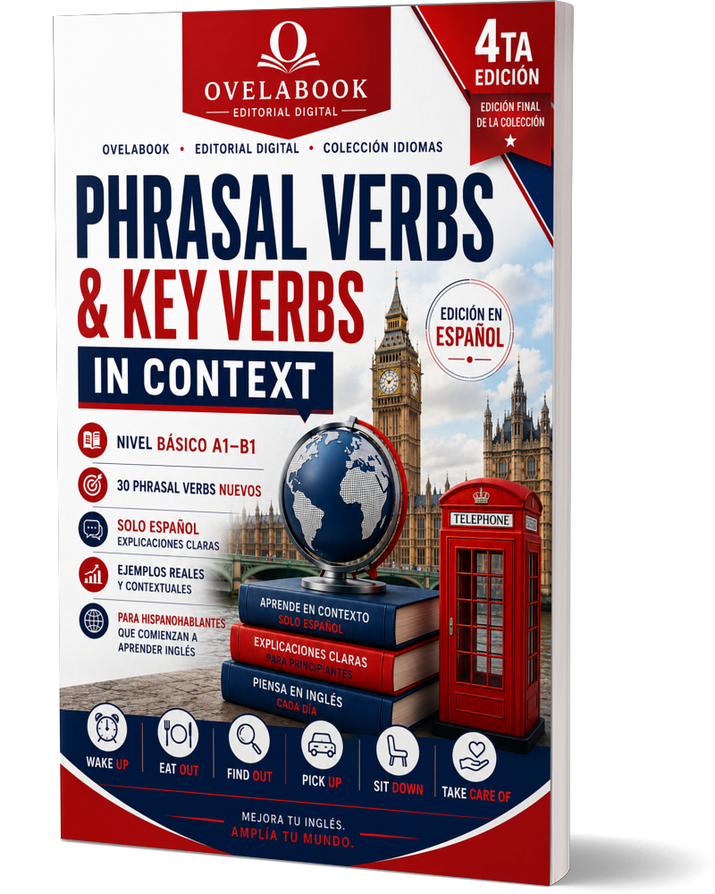 Phrasal verbs en inglés con ejemplos - Ovelabook